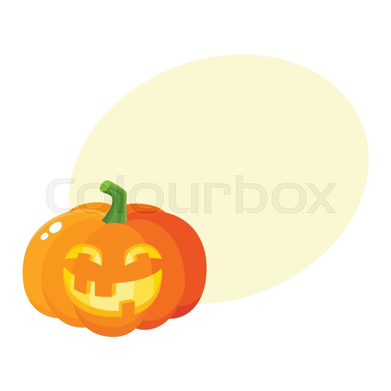 800x800 Laughing, Happy Pumpkin Jack O Lantern With Funny Teeth, Halloween