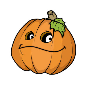 300x293 Happy Halloween Pumpkin Vector Royalty Free Stock Image