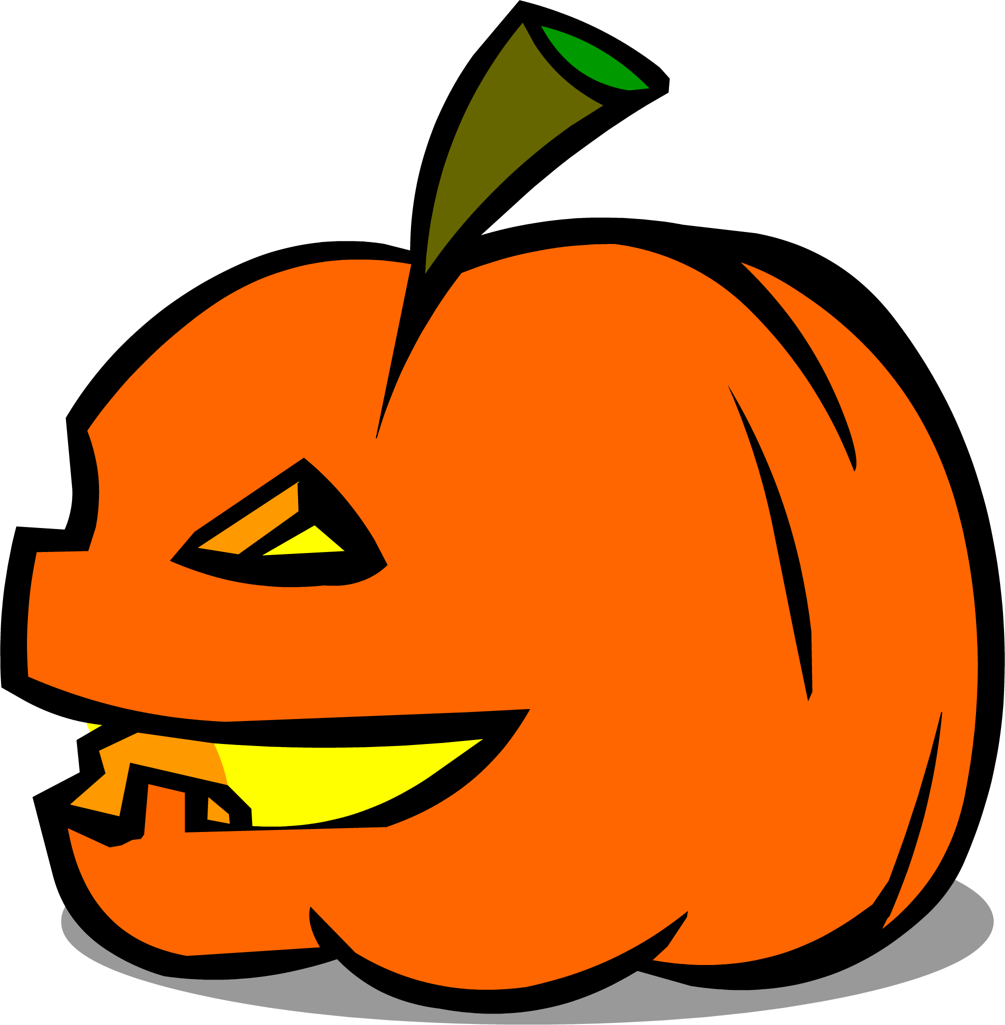 2010x2050 Happy Jack O Lantern Club Penguin Wiki Fandom Powered By Wikia