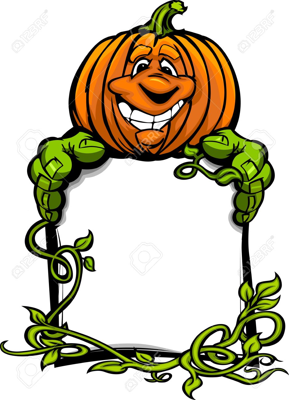 939x1300 Cartoon Image Of A Happy Halloween Pumpkin Jack O Lantern Holding