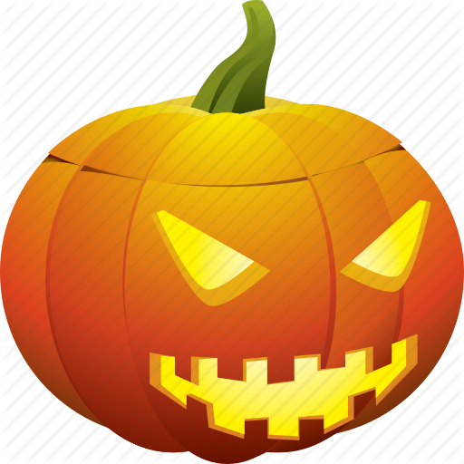 512x512 Face, Halloween, Happy, Pumpkin, Side, Smile, Smiley Icon Icon