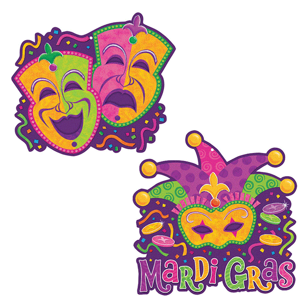 600x600 Mardi Gras Printable Clipart