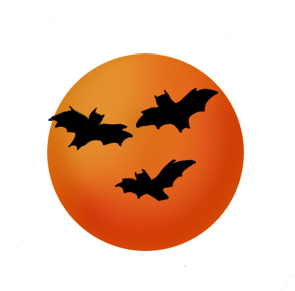 295x291 Halloween Moon Clipart