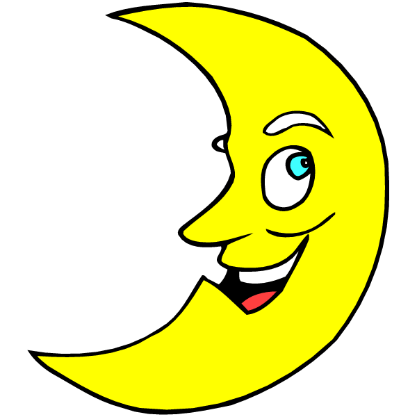 600x600 Moon Clip Art Free Clipart Images 5