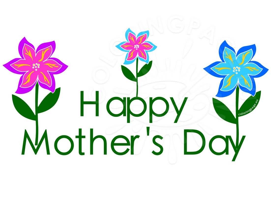 1103x807 Mother's Day Clipart Mothers Day Flower