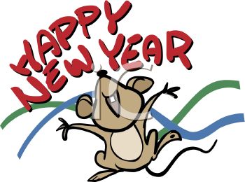 350x260 Free Clipart Happy New Year