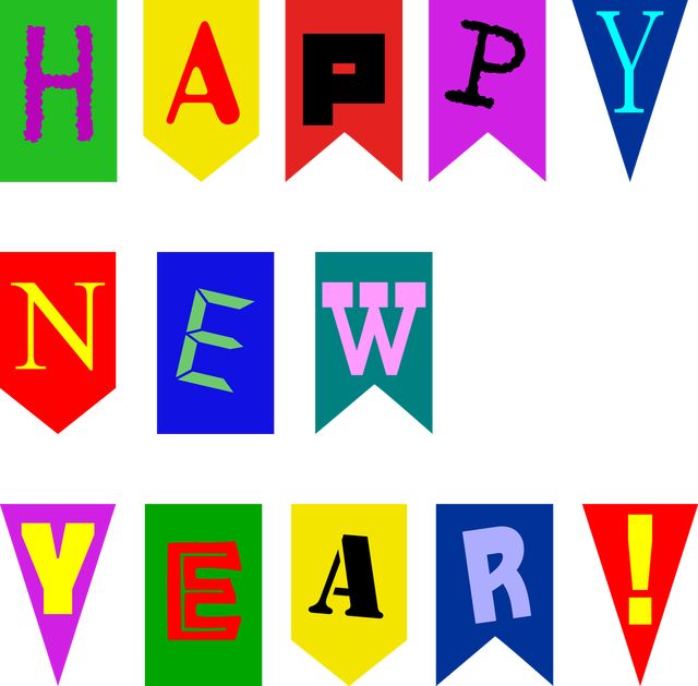 640x629 The Best Happy New Year Banner Ideas New Year
