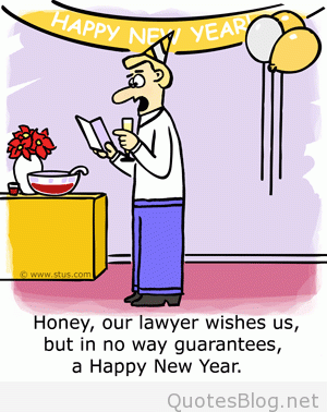 300x378 Funny Cartoons Happy New Year 2016 Sayings