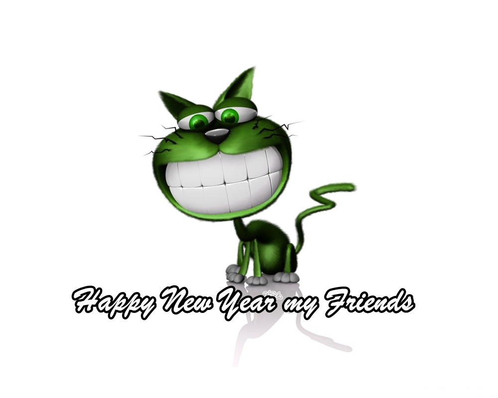 1000x800 30 Happy New Year 2018 Cute Cartoon Pictures For Kids