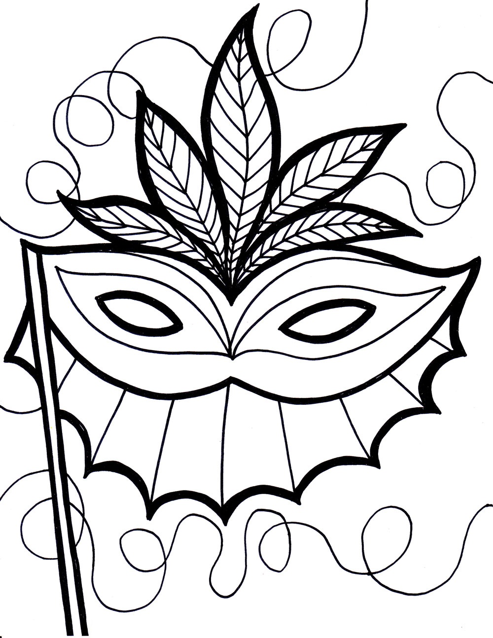 1000x1294 Happy New Year Coloring Page Coloring Print Colouring In Funny