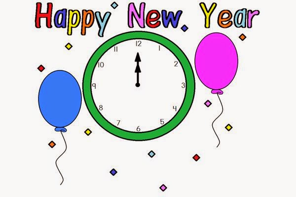 600x400 The Holiday Site Happy New Year's Coloring Pages