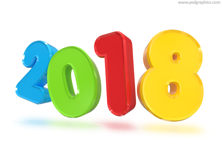 720x504 Happy New Year 2018 3d Png Hd Pictures Messages New Year 2018 Sms
