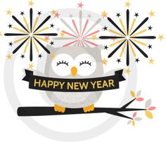 236x236 Free New Year's Printables Owl, Free And Craft