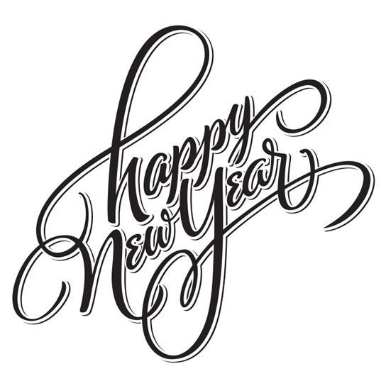 544x544 Fancy Happy New Year Temporary Tattoo Is Sophisticated Fun