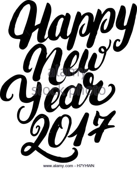 436x540 Happy New Year 2017 Black And White Stock Photos Amp Images