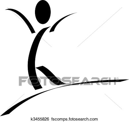 450x424 Stock Illustration Of Happy Person K3455826