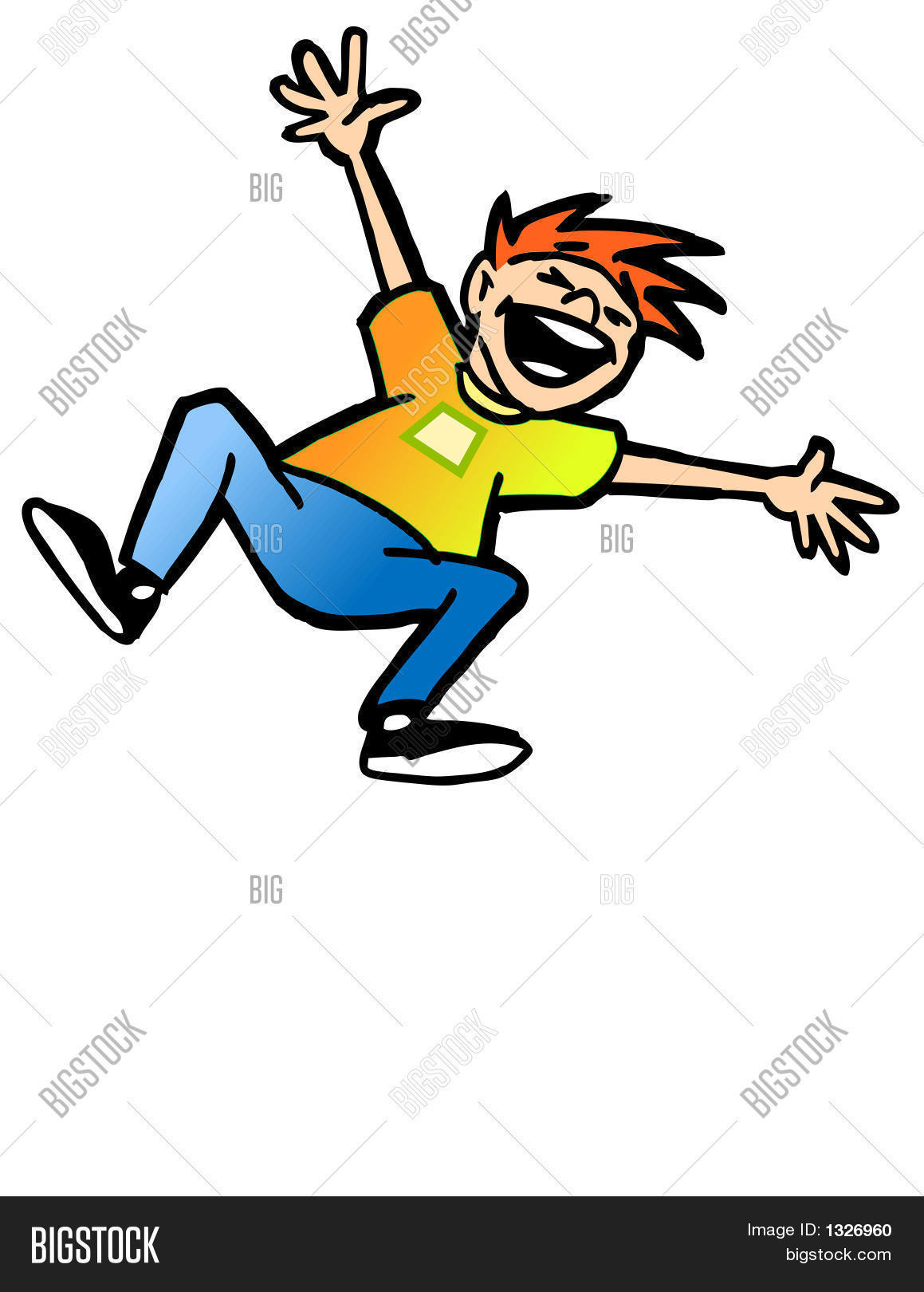1159x1620 Happy Kid Jumping Vector Amp Photo Bigstock