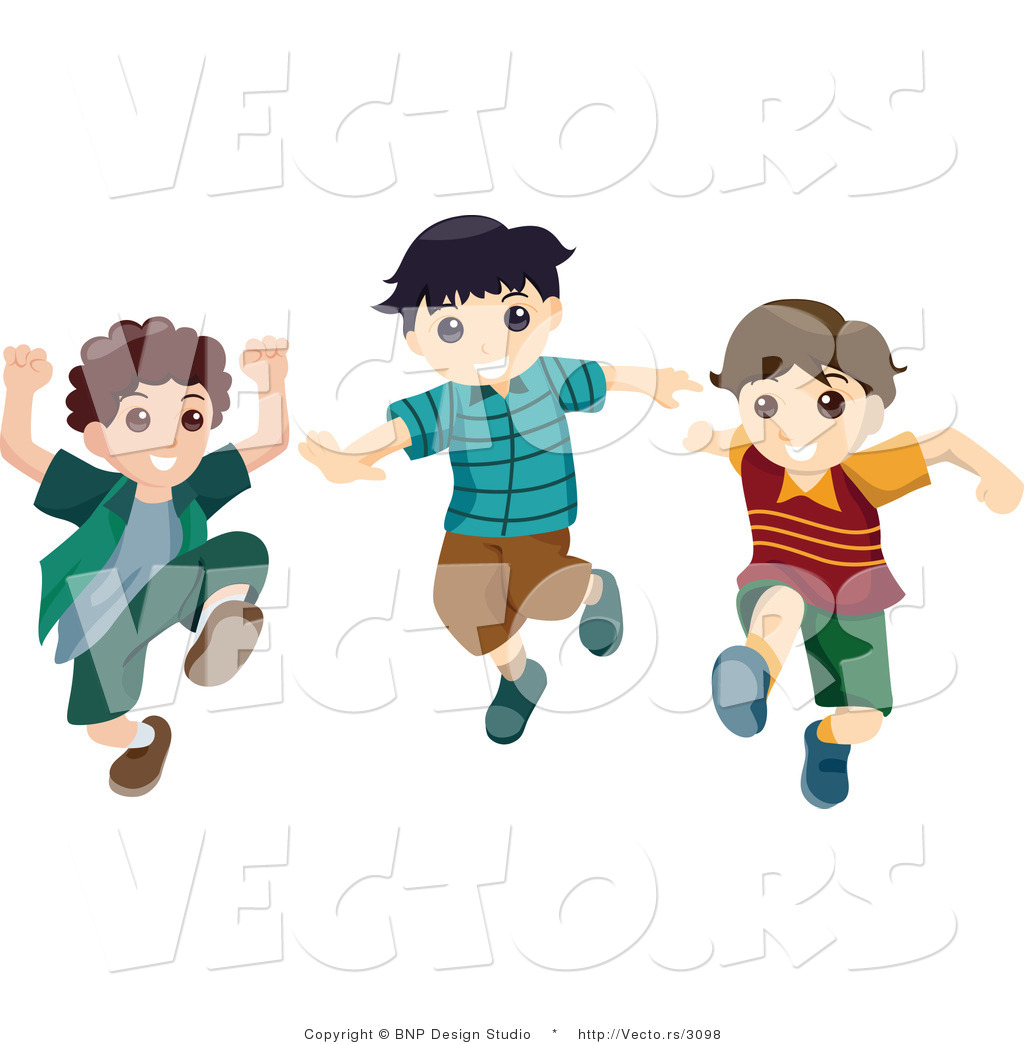 1024x1044 Jump Clipart Happy Boy