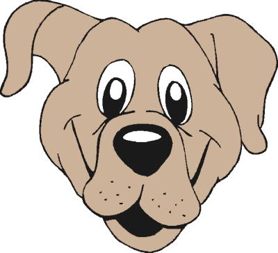 400x363 Image Of Dog Face Clipart
