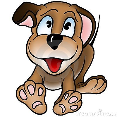 400x400 Puppy Clipart Happy Puppy