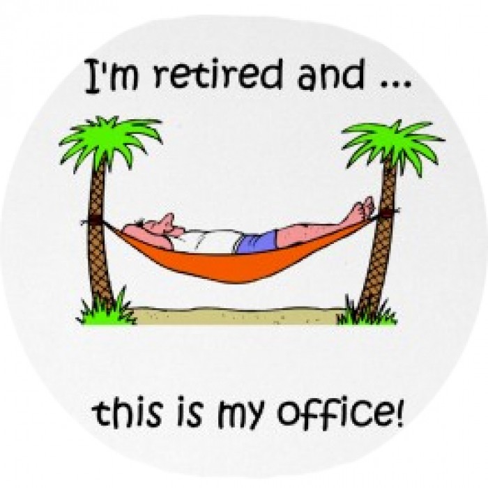 700x700 Printed Retirement Golf Balls