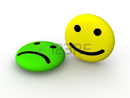 450x338 Happy, Sad And Neutral Emoticons On Instant Print Transfer