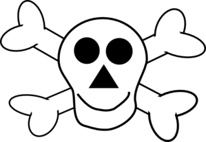 299x207 Happy Skeleton Cliparts