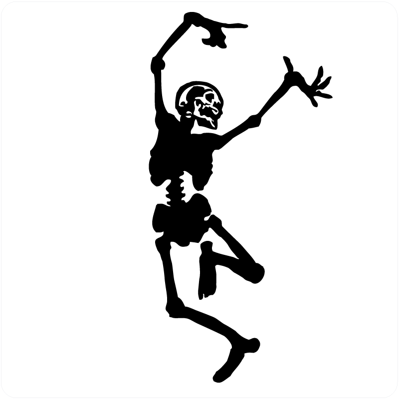 Happy Skeleton Clipart | Free download on ClipArtMag