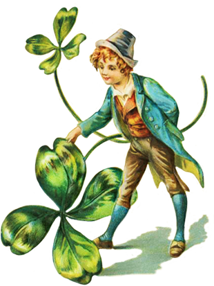 310x413 Vintage St Patrick's Day Clip Art