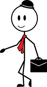 163x300 Stick Figure Clipart