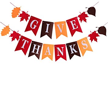 355x355 Happy Thanksgiving Party Banner Decorations For Give