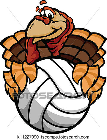 360x470 Clipart Of Cartoon Vector Image Of A Happy Thanksgiving Holiday