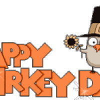 200x200 Funny Thanksgiving Clipart