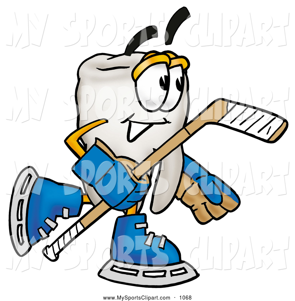 1024x1044 Sports Clip Art Of A Happy Tooth Mascot Cartoon Character Playing