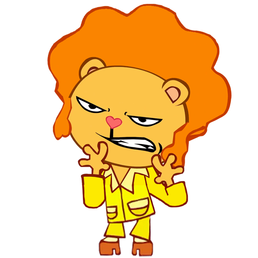 860x860 Happy Tree Friends Disco Bear Rawr! By Krleboa