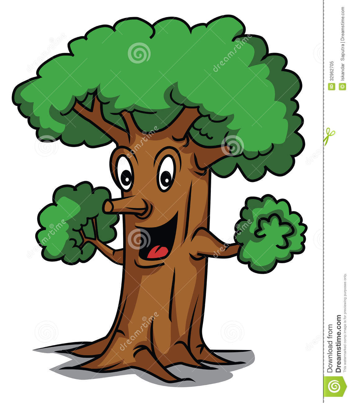 Happy Tree Clipart | Free download on ClipArtMag