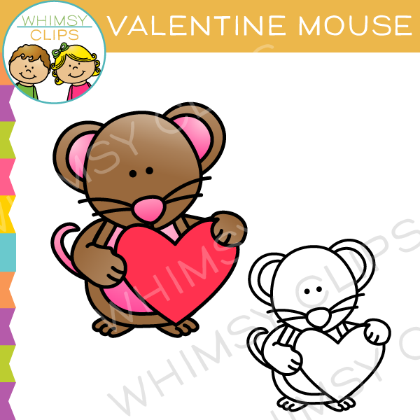 600x600 Valentine's Day Clip Art , Images Amp Illustrations Whimsy Clips