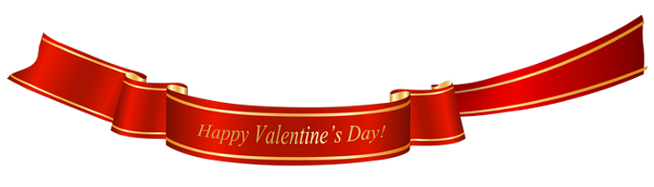 735x211 Happy Valentines Day Banne Png Clipart Pictureu200b Gallery