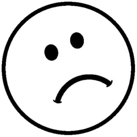 450x450 Happy Sad Face Coloring Page Sad Face Coloring Page