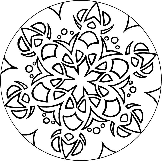 650x652 Hard Coloring Pages