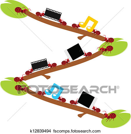 450x461 Clipart Of Red Ants Hard Work For Entertainment Teamwork