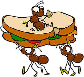 329x300 Ant Clipart Hard Working