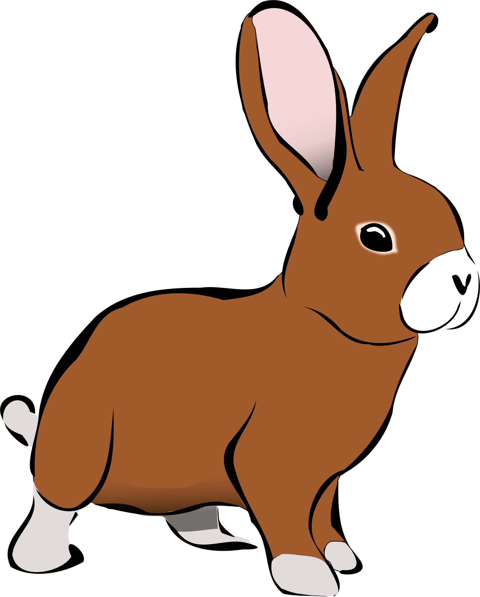 1597x1986 Hare Clipart Brown Rabbit