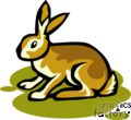 120x110 Rabbit Clip Art Image