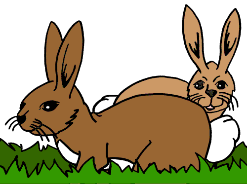 500x373 Rabbit Clip Art Cute Free Clipart Images