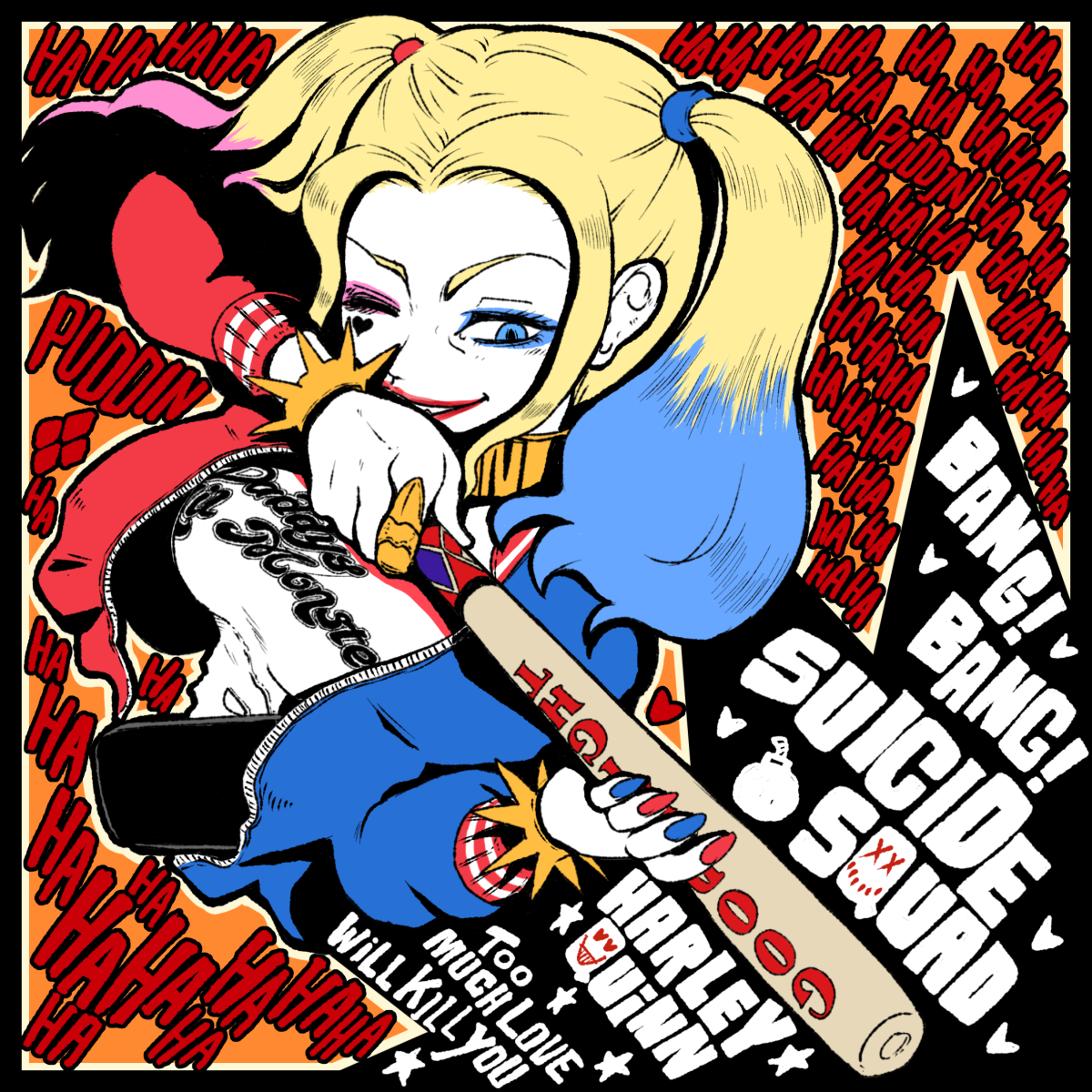 1200x1200 Oh, Harley, Harley Favourites By Ricken Art