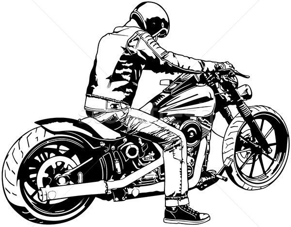 600x468 Harley Davidson Stock Vectors, Illustrations And Cliparts Stockfresh