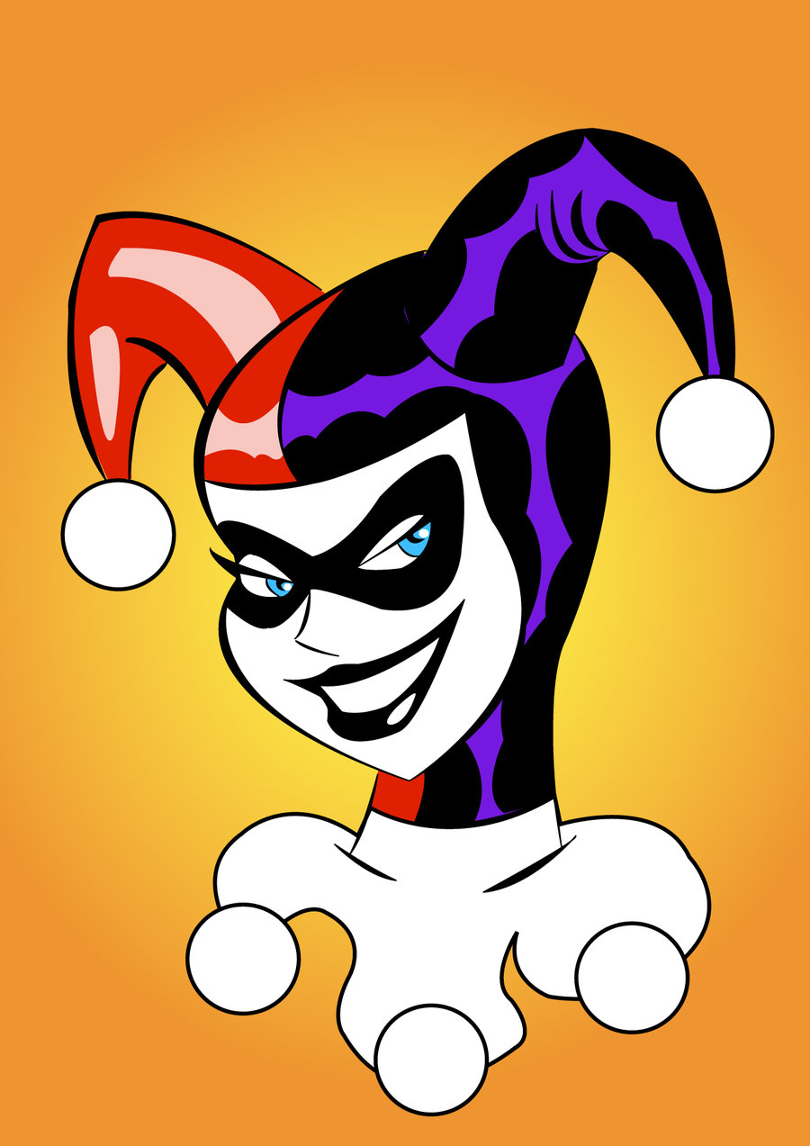 900x1273 Harley Quinn Pumpkin Clipart
