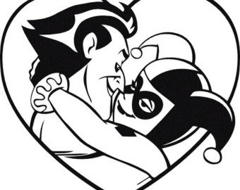 340x270 Joker And Harley Clipart