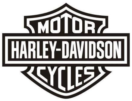 438x336 Harley Davidson Logo Outline
